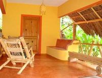 Terrace of the Apart-Hotel LA BELLA AVENTURA - Las Galeras - Dominican Republic